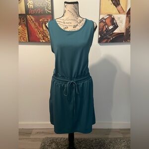Lou & Grey Teal Sleeveless Dress